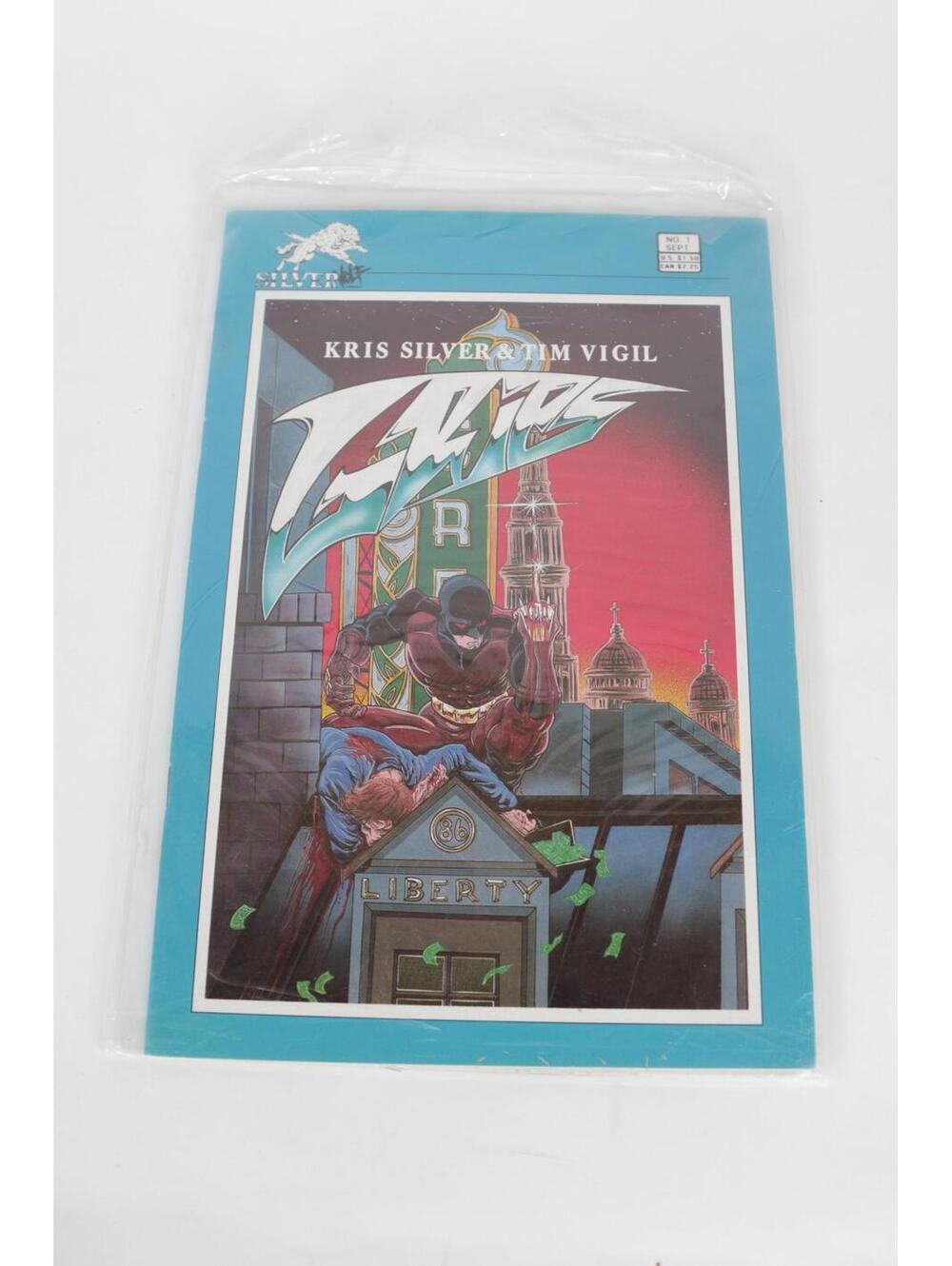 86' Kris Silver & Tim Vigil Grips 1st Print Comics